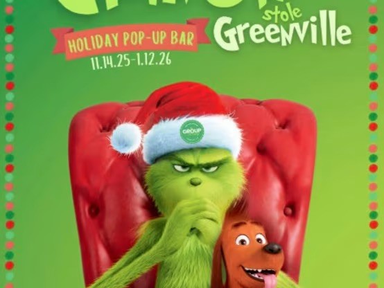 How The Grinch Stole Greenville Seasonal Holiday Bar